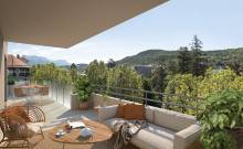 Terrasse Carré Vapincum Programme immobilier à Gap de Progereal