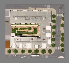 Plan de Masse Carré Vapincum Programme immobilier à Gap de Progereal